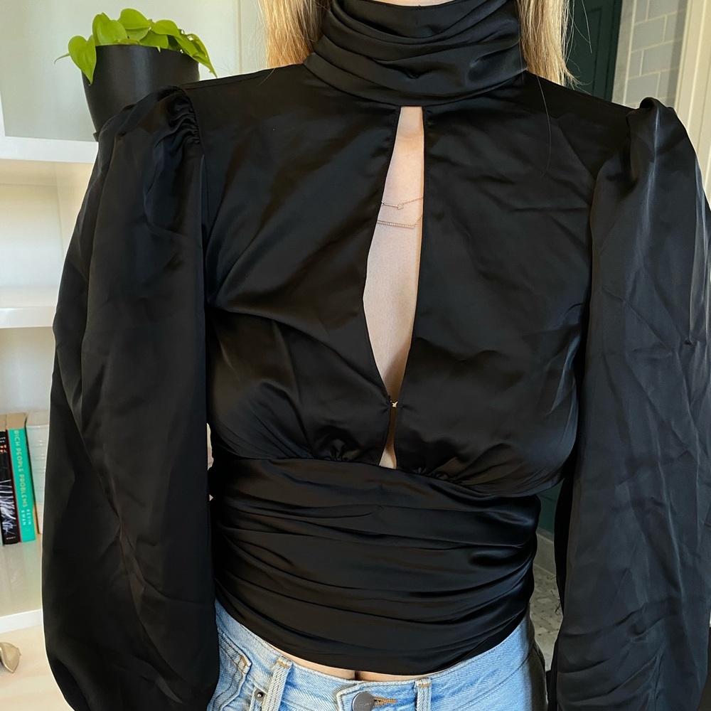 Revolve x Raissa blackless top never worn